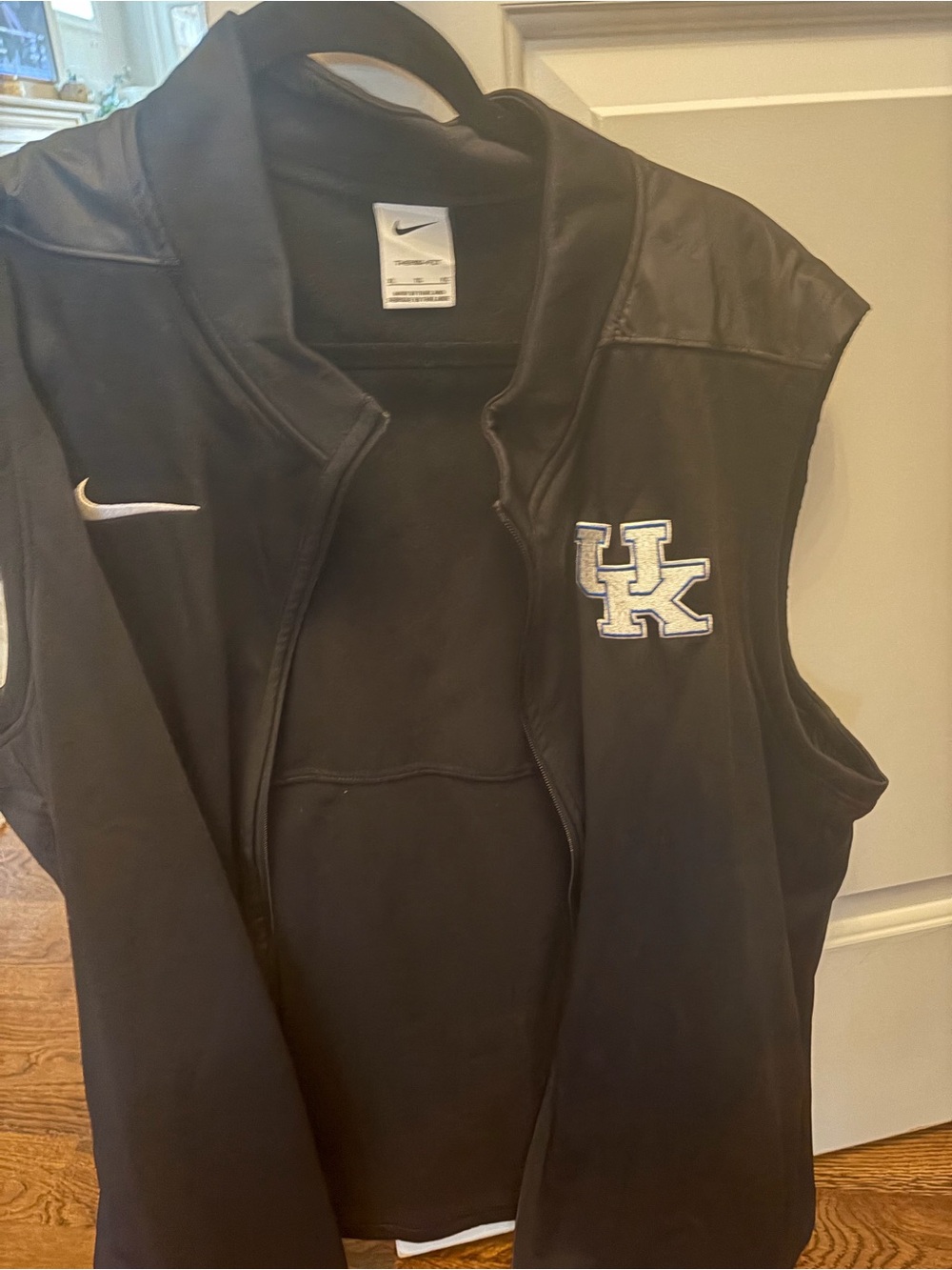 Nike Black Sleeveless UK Logo Vest